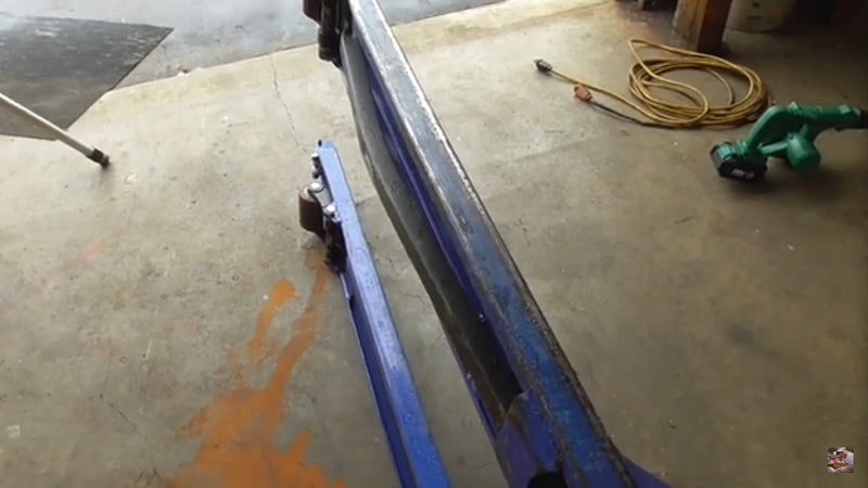 How to Fix a Bent Pallet Jack Fork