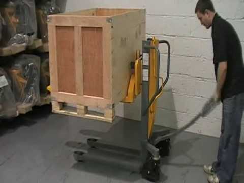 How high can a pallet jack lift?