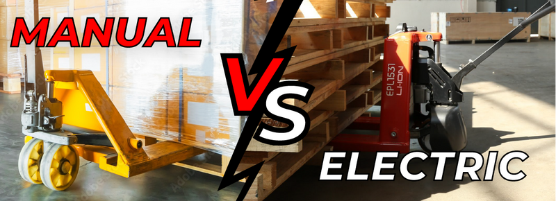 Manual vs Electric Pallet Jack