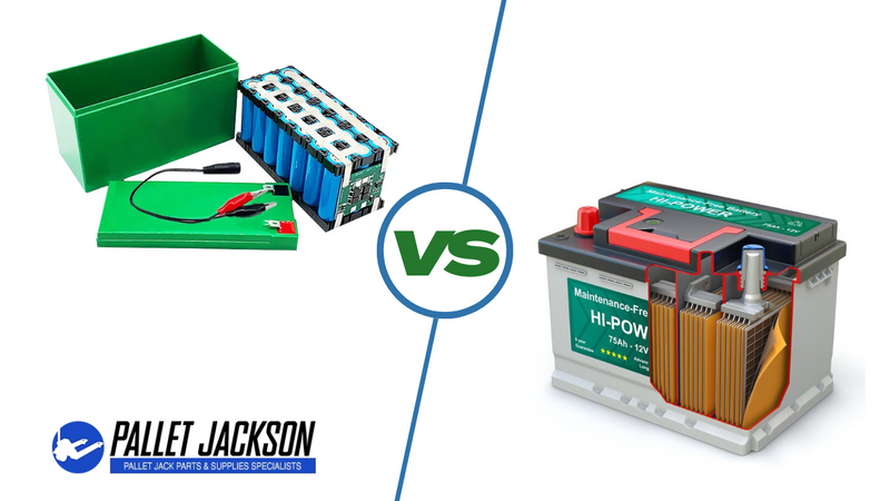 Electric Pallet Jack Batteries: A Comparison of Lead-Acid vs. Lithium-Ion Battery