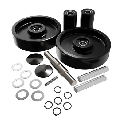 GWKJTPTXCK Complete Wheel Kit Ptx Nylon for Jet A, L, and J Pallet Jack Hydraulic Unit