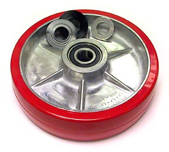 MU90100019HD Wheel W/ Bearings for Multiton Pallet Jacks