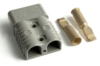 AN130A Connector For Anderson Electric Pallet Jack Gray