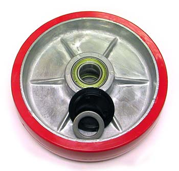 BJ10236BAD Steer Wheel Assy for Lift-Rite Pallet Jacks