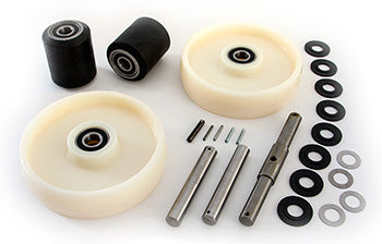 GWK-TM-CK Complete Wheel Kit (Ultra Poly) 70d for Multiton Pallet Jacks