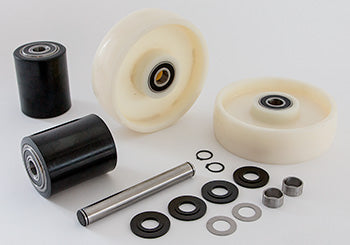 Aftermarket GWK-AM2200-CK Complete Wheel Kit (Ultra Poly) 70d for Pallet Jacks