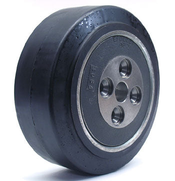 CR127248001 Drive Tire Assy For Crown St 3000 Sx 3000 Wp2000 Wp2300 Wp 3000 Electric Pallet Jack Rubber Smooth Flat