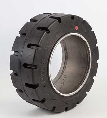 SU135X55X8TFR Drive Tire For Superior Electric Pallet Jack Flat Rubber