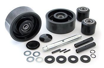 GWKT45CK Complete Wheel Kit T45 (Ultra Poly) 70d for Multiton Pallet Jacks