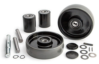 GWK-334475-CK Complete Wheel Kit (Ultra Poly) 70d for Global Pallet Jacks