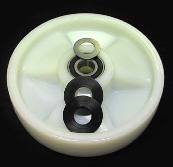 Aftermarket GW320 Steer Wheel Assy (Nylon) for Pallet Jacks