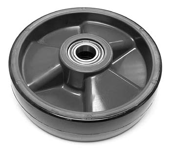 Aftermarket GW341 Steer Wheel Assy (Poly)/(Nylon) for Pallet Jacks