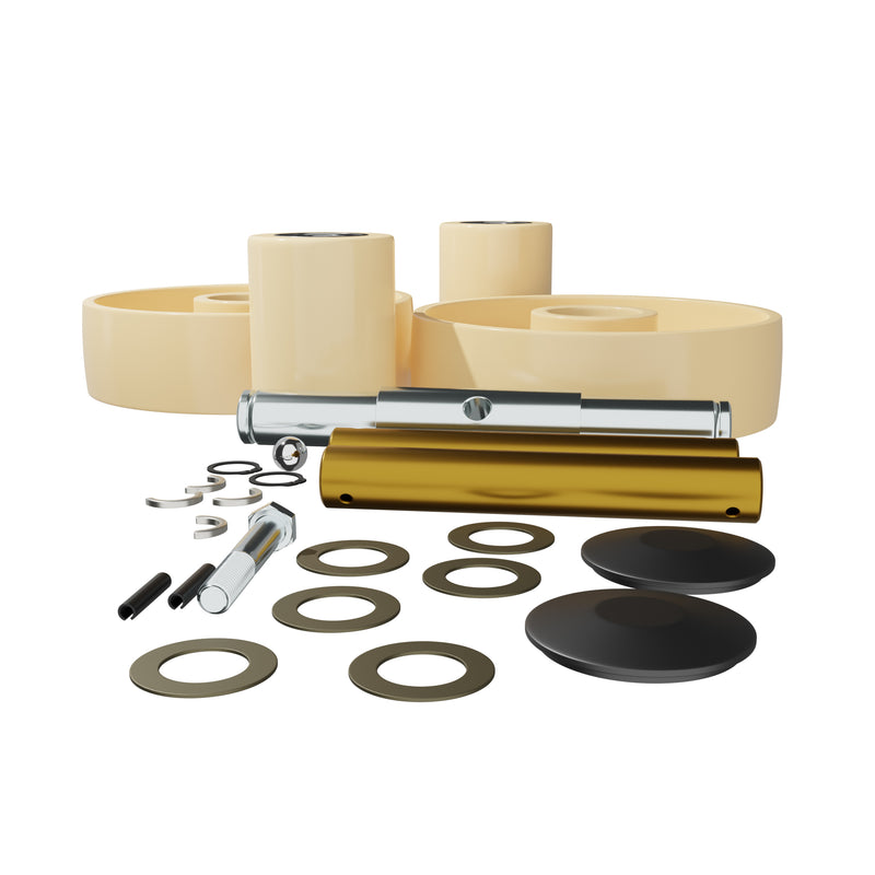 GWK-ECO2N-CK Complete Wheel Kit (Nylon) for Mobile I-55 Pallet Jack