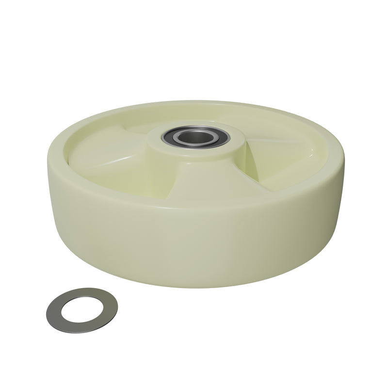 PUA8X2NMWB Steer Wheel Assy for Pallet Mule Pallet Jacks