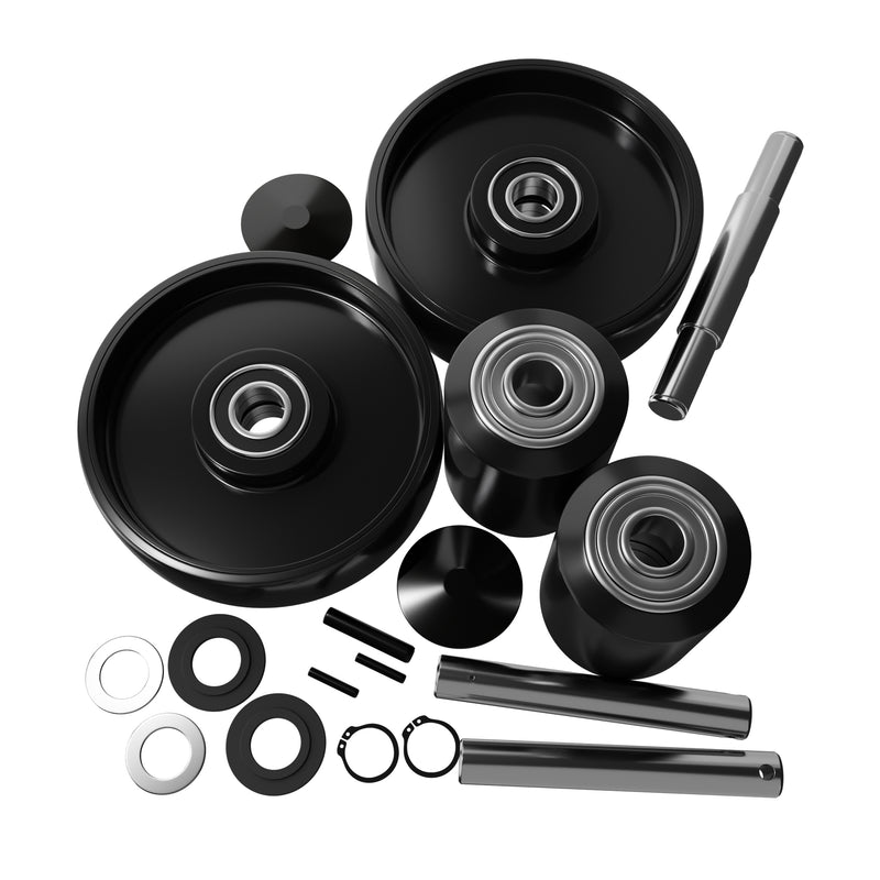 Aftermarket GWK-LHM-CK Complete Wheel Kit (UltraPoly) 70d for Pallet Jacks