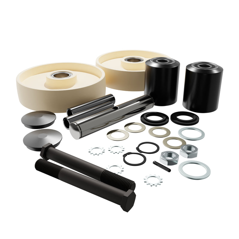 GWK-L50-CK Complete Wheel Kit (Ultra Poly) 70d for Lift-Rite L50 Pallet Jack