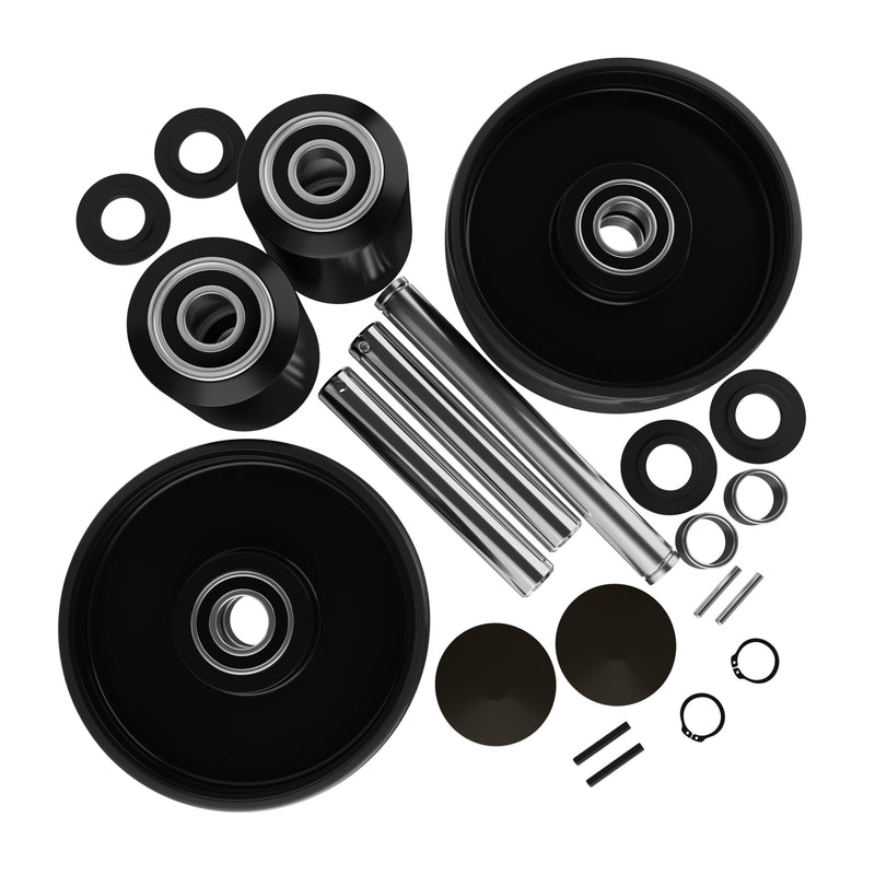 GWK-ML55-CK Complete Wheel Kit ML55 (Ultra Poly) 70d for Mobile Pallet Jacks